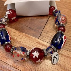 Kate & Macy 🇺🇸 4th of July American stretch bracelet